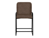 Comala - PU Bar Stool - Chocolate Brown