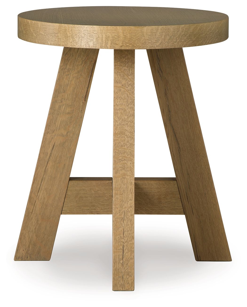 Signature Design by Ashley® Brinstead - Light Brown - Oval End Table | Meri Furniture