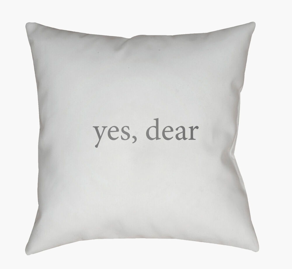 Yes, Dear Pillow
