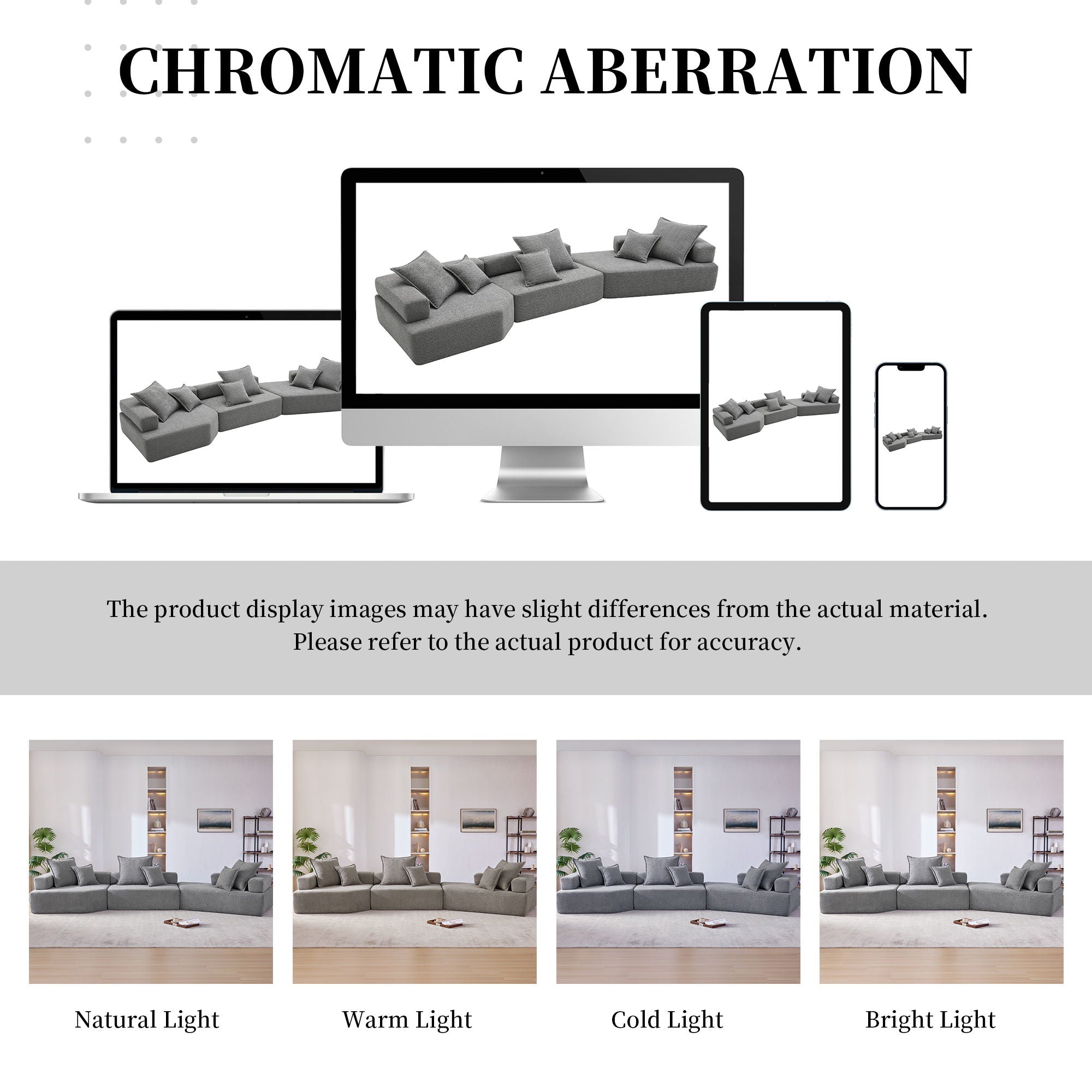 Oversized Modular Sectional Sofa, Luxury Boucle Floor Couch Set, Convertible Sleeper Couch, Spacious Foam-Filled Sofa Bed For Living Room