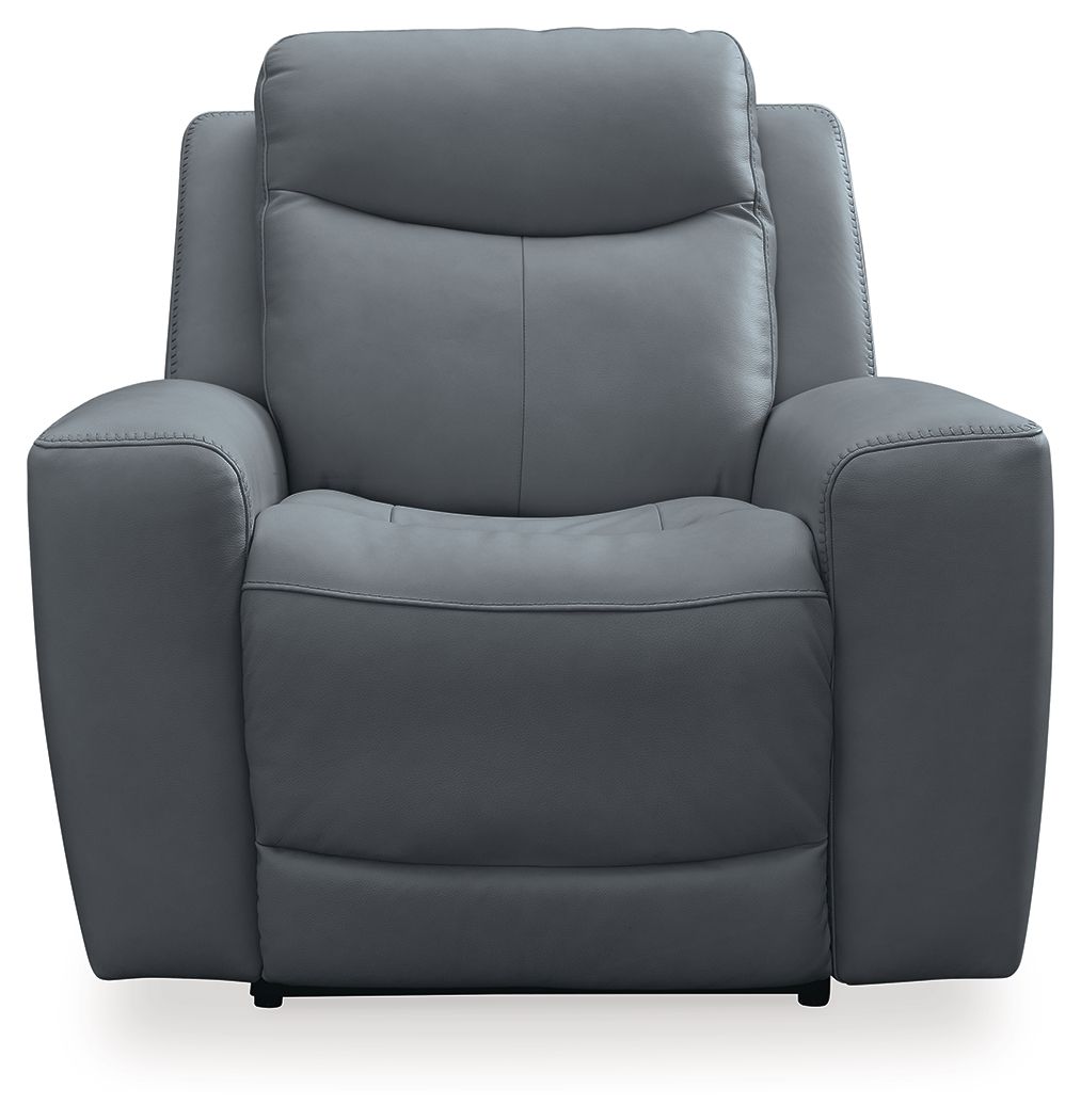 Signature Design by Ashley® Mindanao - Pwr Recliner/Adj Headrest | Meri Furniture