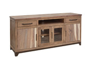 International Furniture Direct Natural Parota - 70" TV Stand - Brown Cappuccino | Meri Furniture