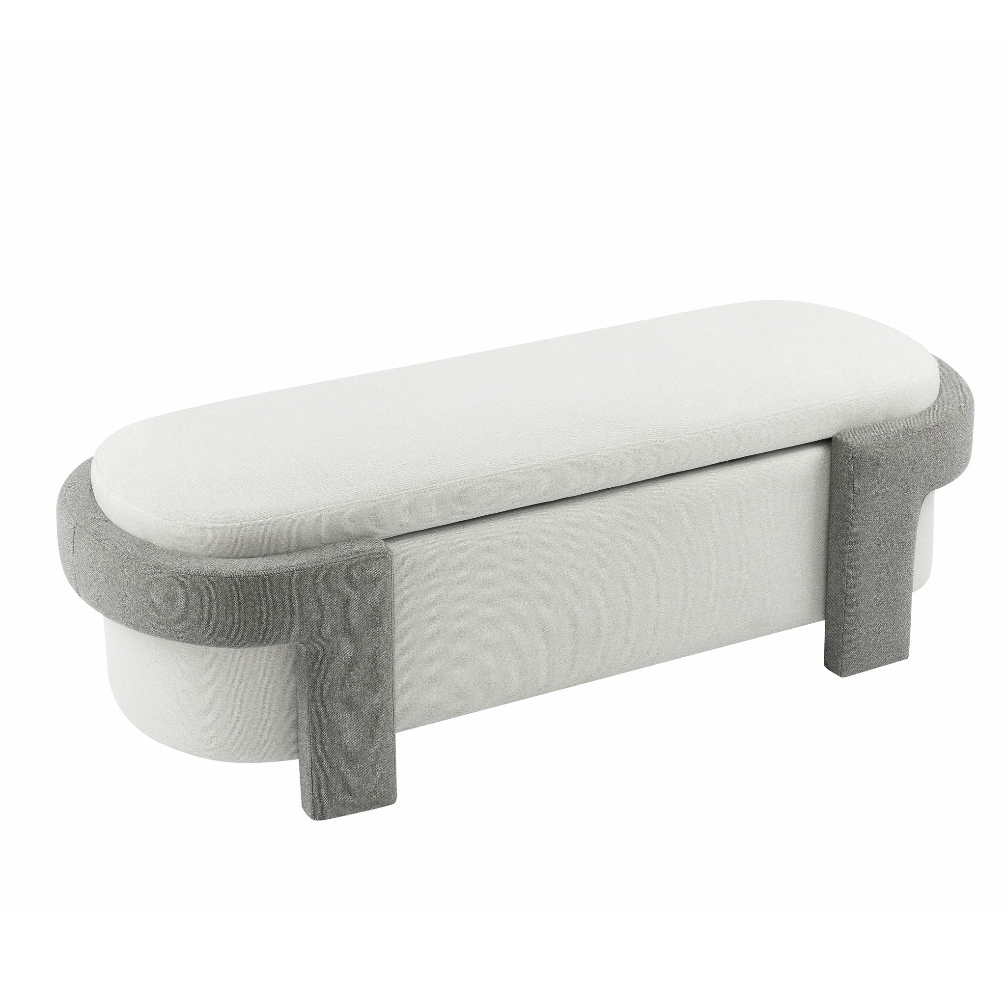 Versatile Storage Ottoman Bench, Spacious & Durable