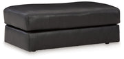 Signature Design by Ashley® Amiata - Onyx - Ottoman | Meri Furniture
