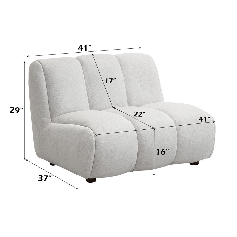 Manilla - Chair - Ivory White Linen