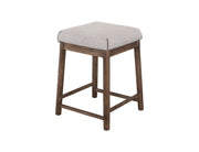 International Furniture Direct Olimpia - Stool - Brown / Gray | Meri Furniture