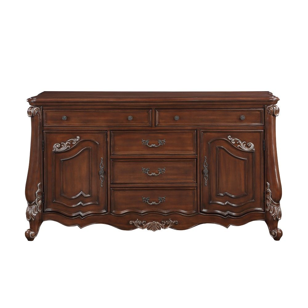 ACME Latisha - Dresser - Antique Oak | Meri Furniture