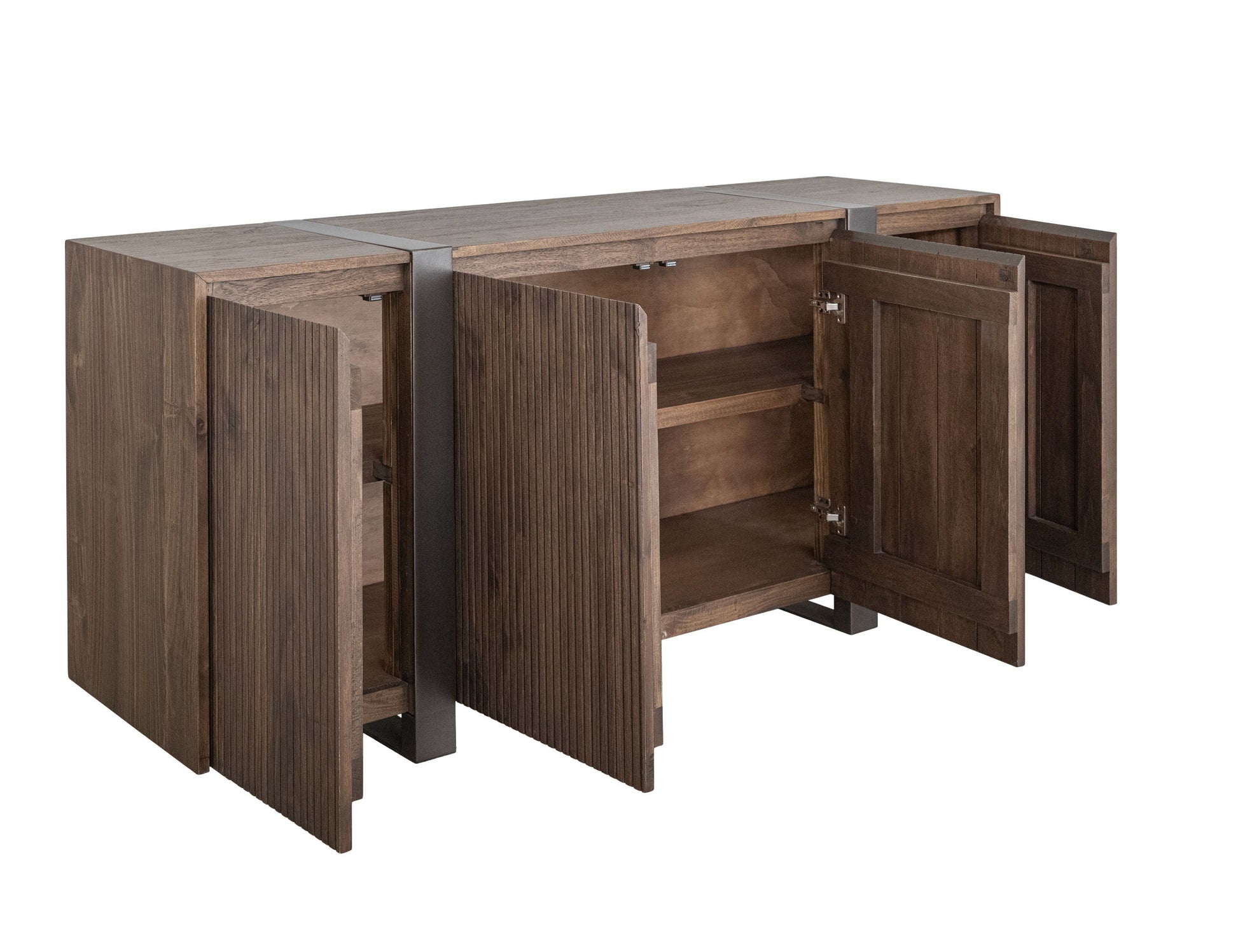 International Furniture Direct Haab - Console - Brown | Meri Furniture