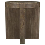 Coaster Fine Furniture Kinkaid - Round Solid Mango Wood Table | Meri Furniture