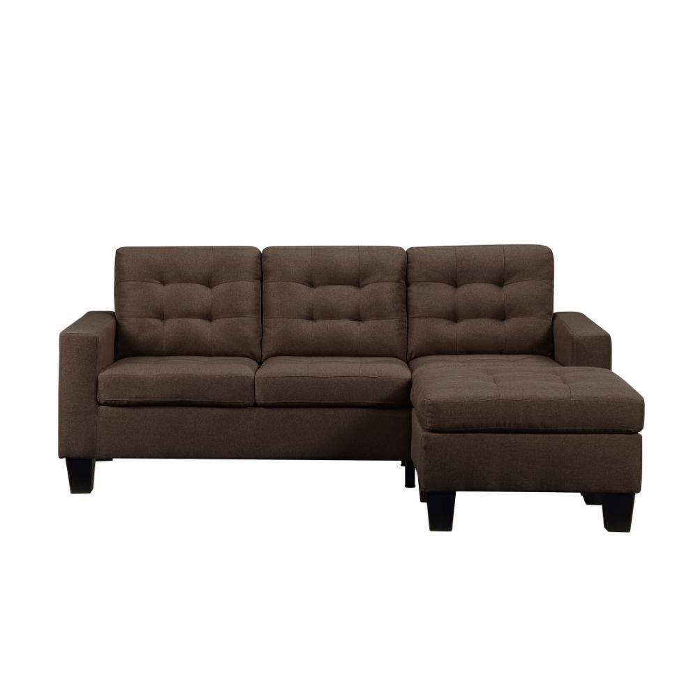 ACME Earsom - Sofa & Ottoman | Meri Furniture