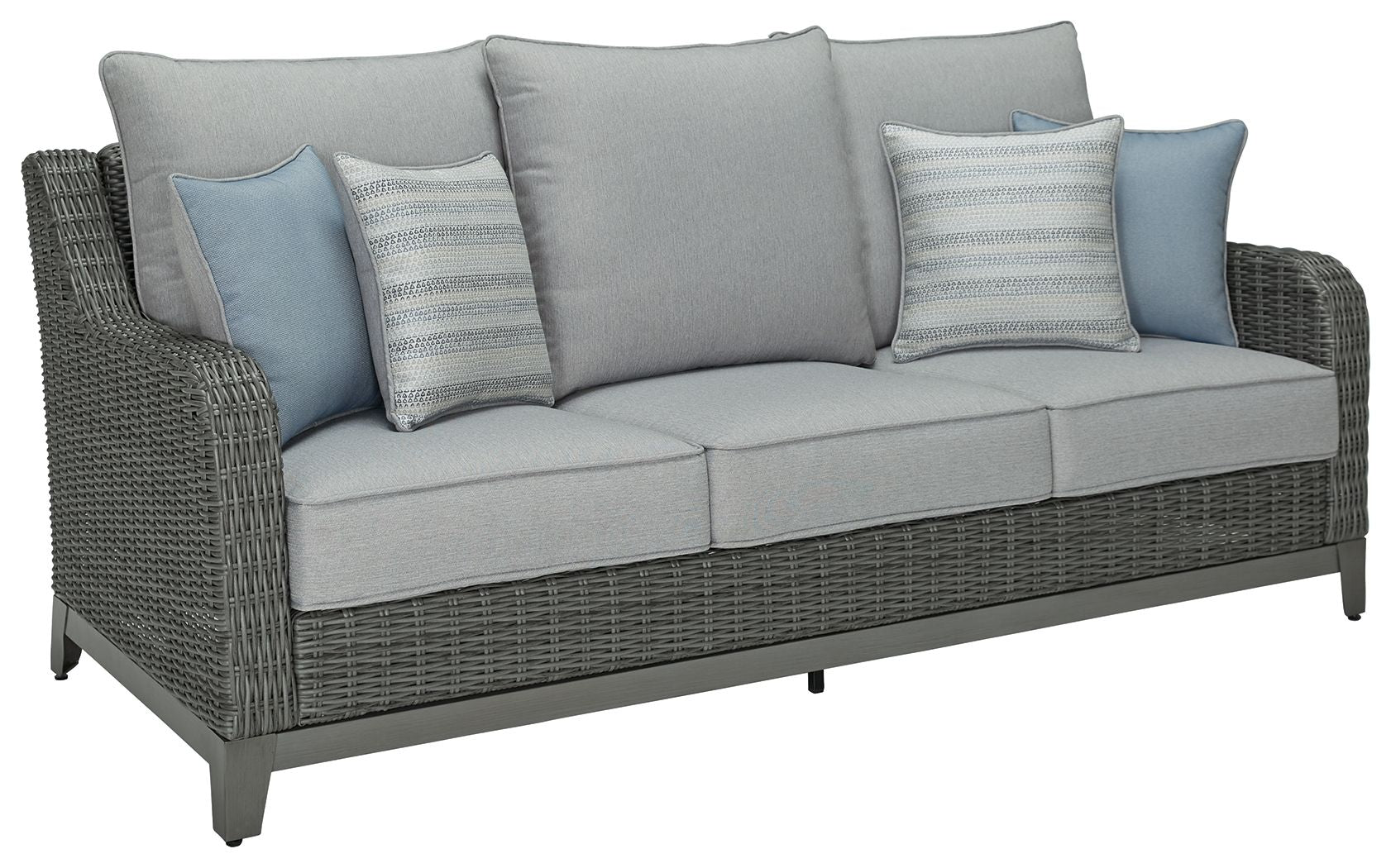 Signature Design by Ashley® Elite Park - Gray - Sofa With Cushion | Meri Furniture