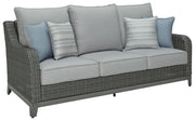 Signature Design by Ashley® Elite Park - Gray - Sofa With Cushion | Meri Furniture