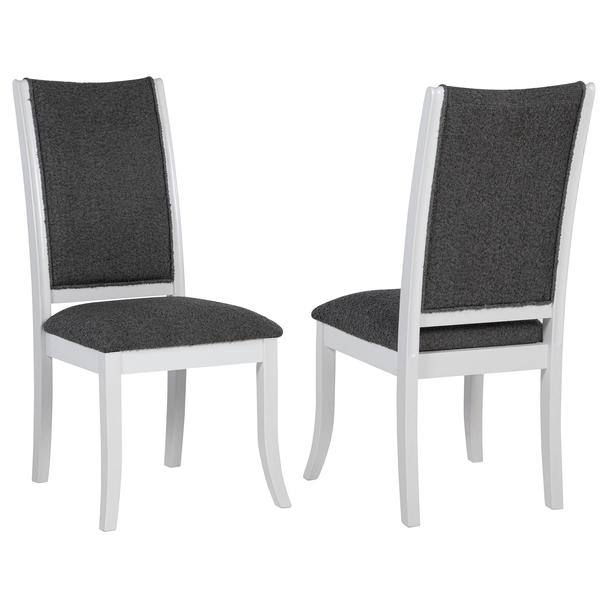 Coaster Fine Furniture Judd - Upholstered Dining Side Chair (Set of 2) - Pearl White | Meri Furniture