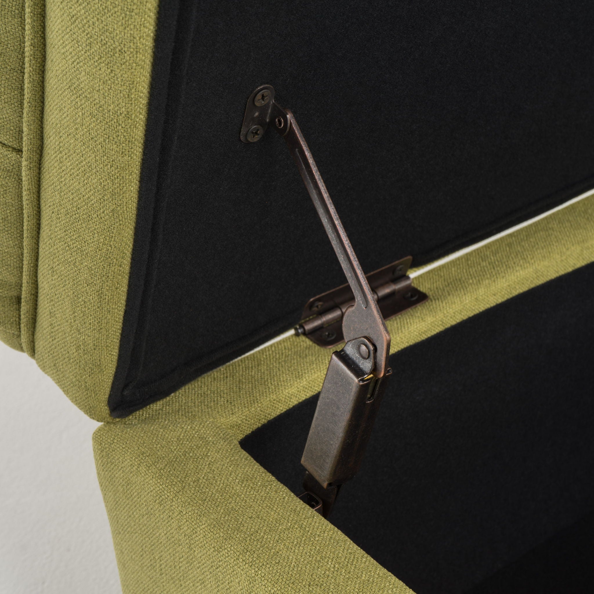 Juliana - Storage Ottoman With Birch Legs