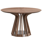 Seda - Round Dining Table - Walnut