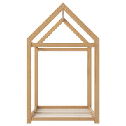 Wooden House Shaped Bed