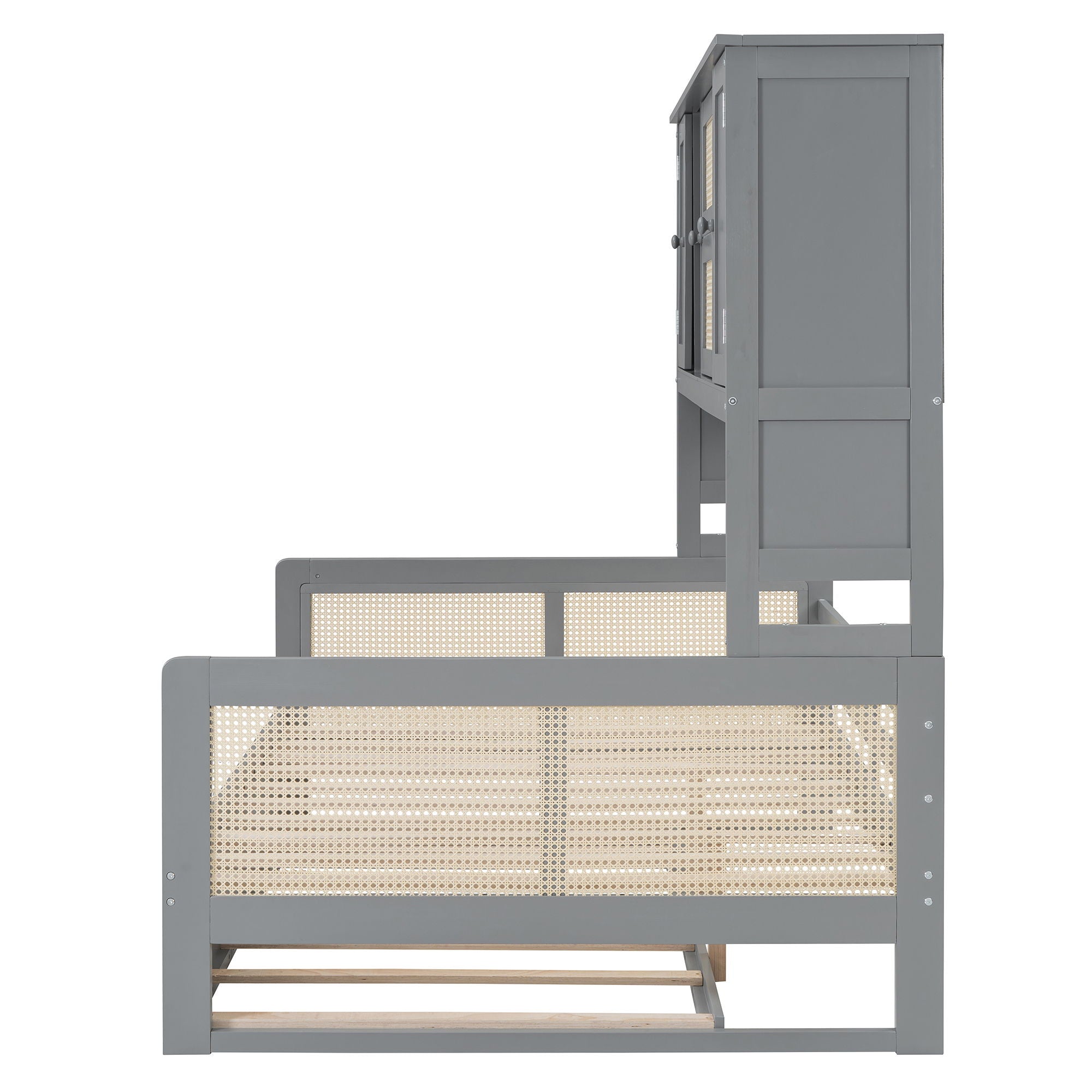 Daybed And All In One Cabinet And Shelf