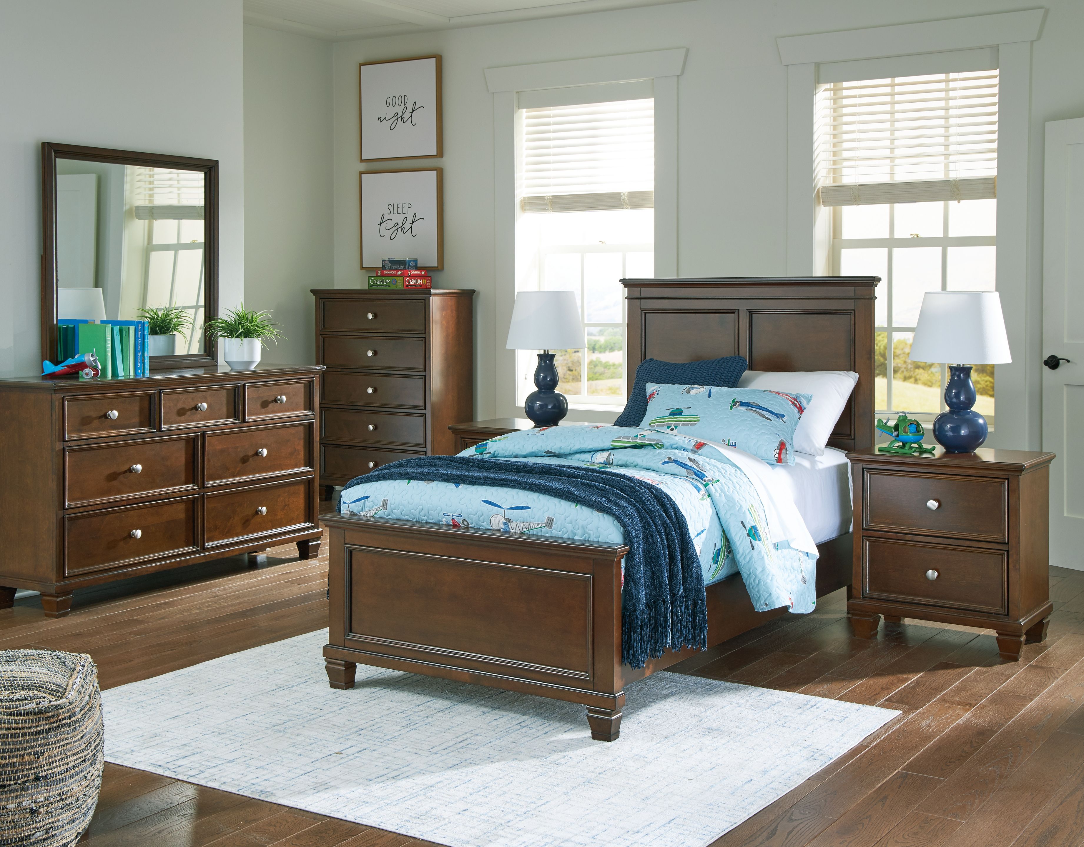 Signature Design by Ashley® Danabrin - Panel Bedroom Set | Meri Furniture