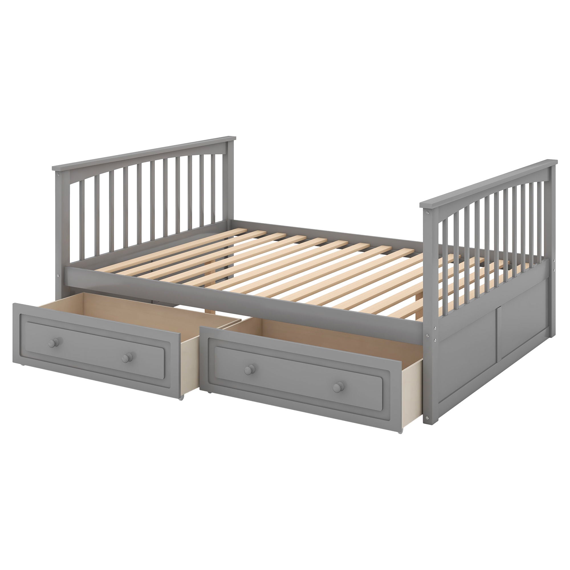 Bunk Bed With Drawers, Convertible Design