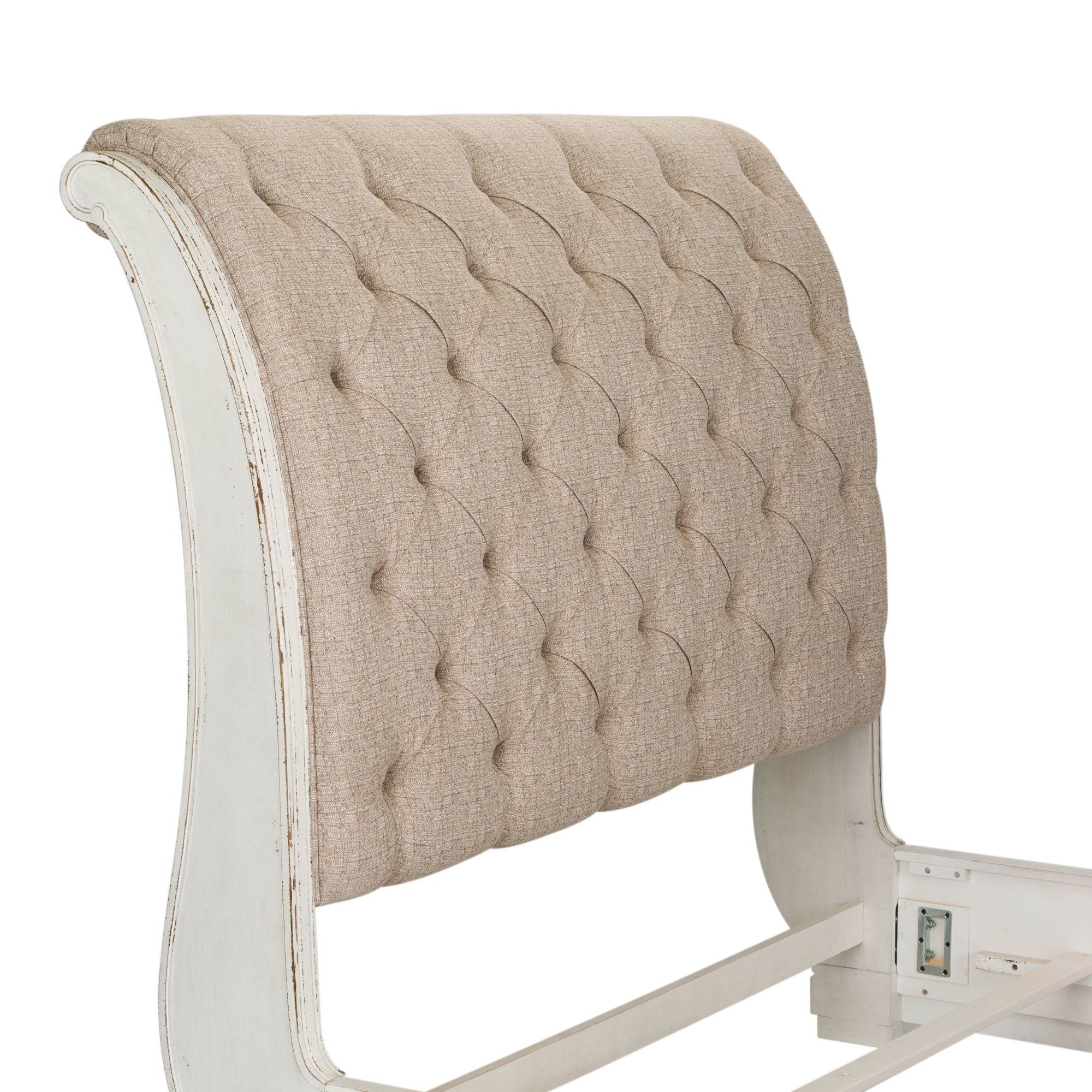 Liberty Furniture Abbey Park - Upholstered Sleigh Headboard | Meri Furniture
