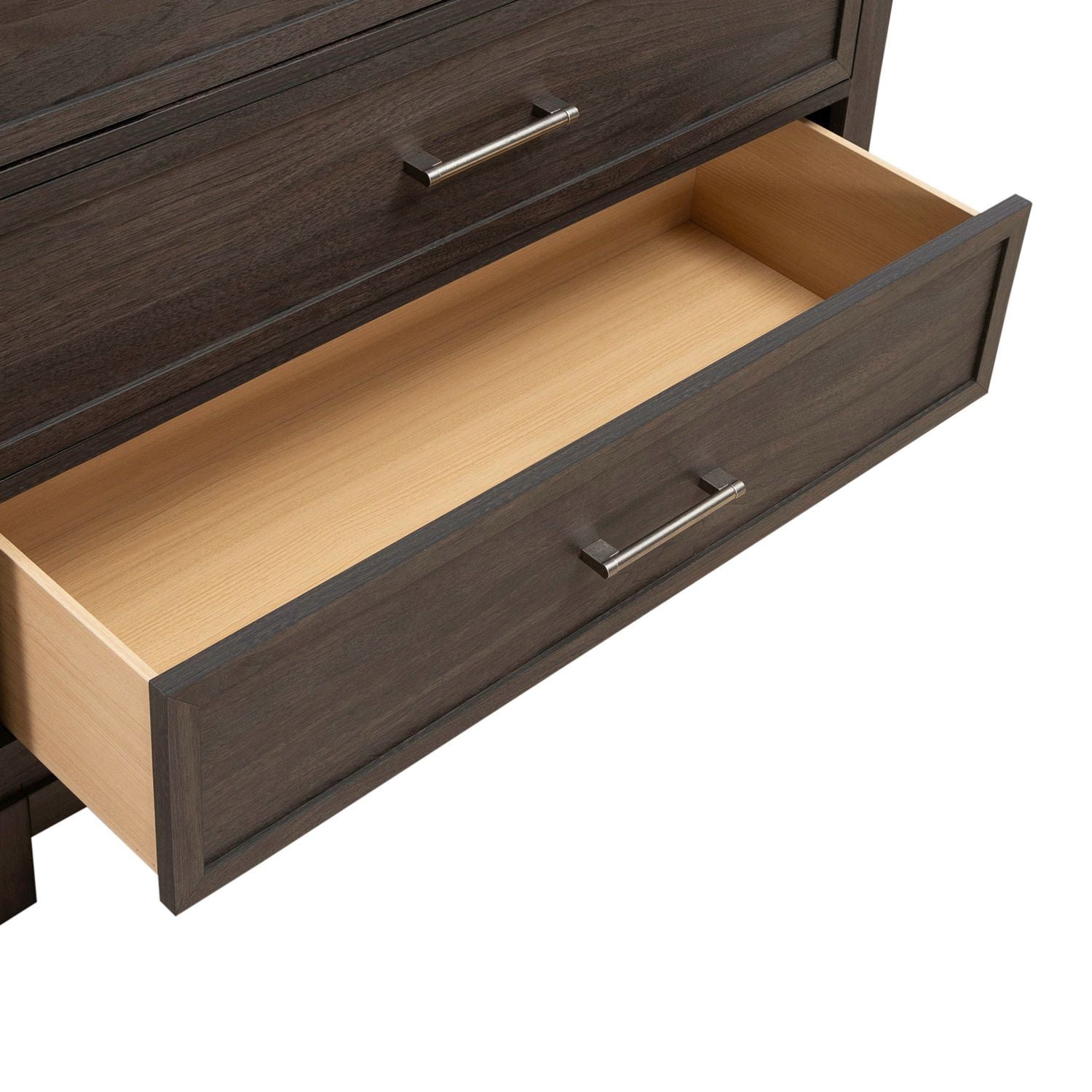 Modern Edge - 5 Drawer Chest - Brown