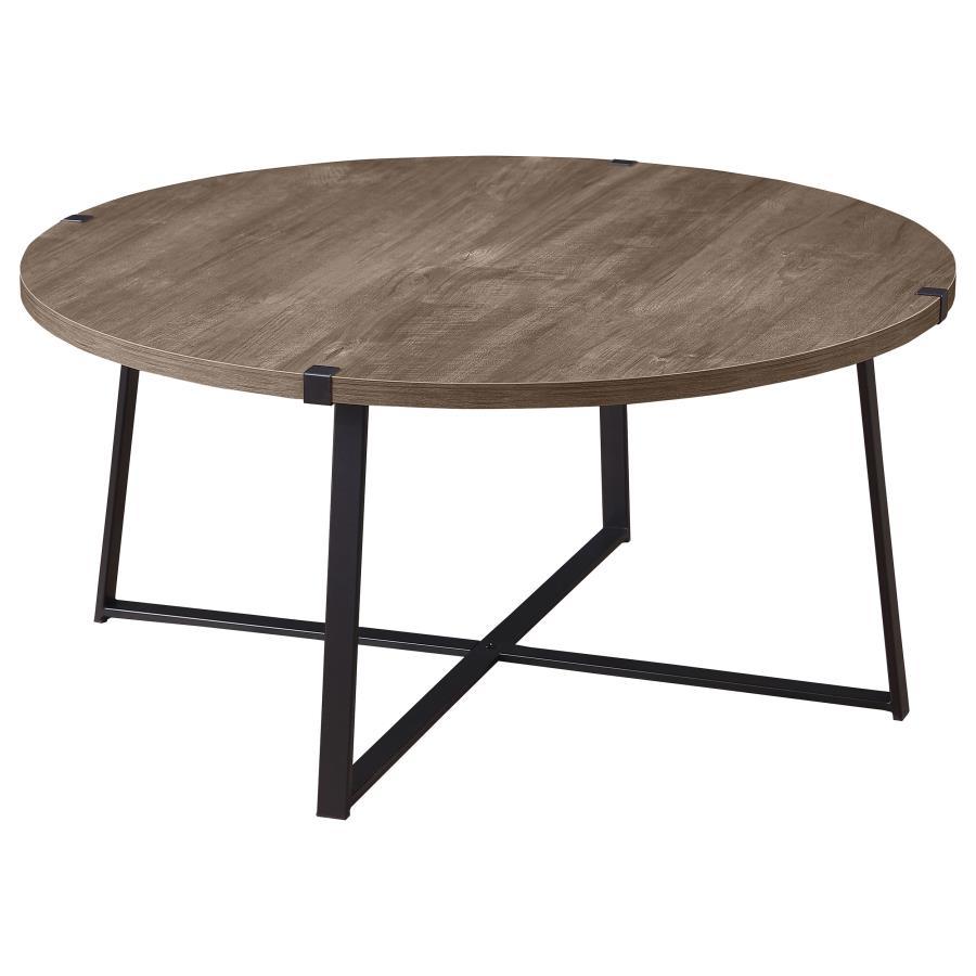 Coaster Fine Furniture Marcus - Round Engineered Wood Table | Meri Furniture