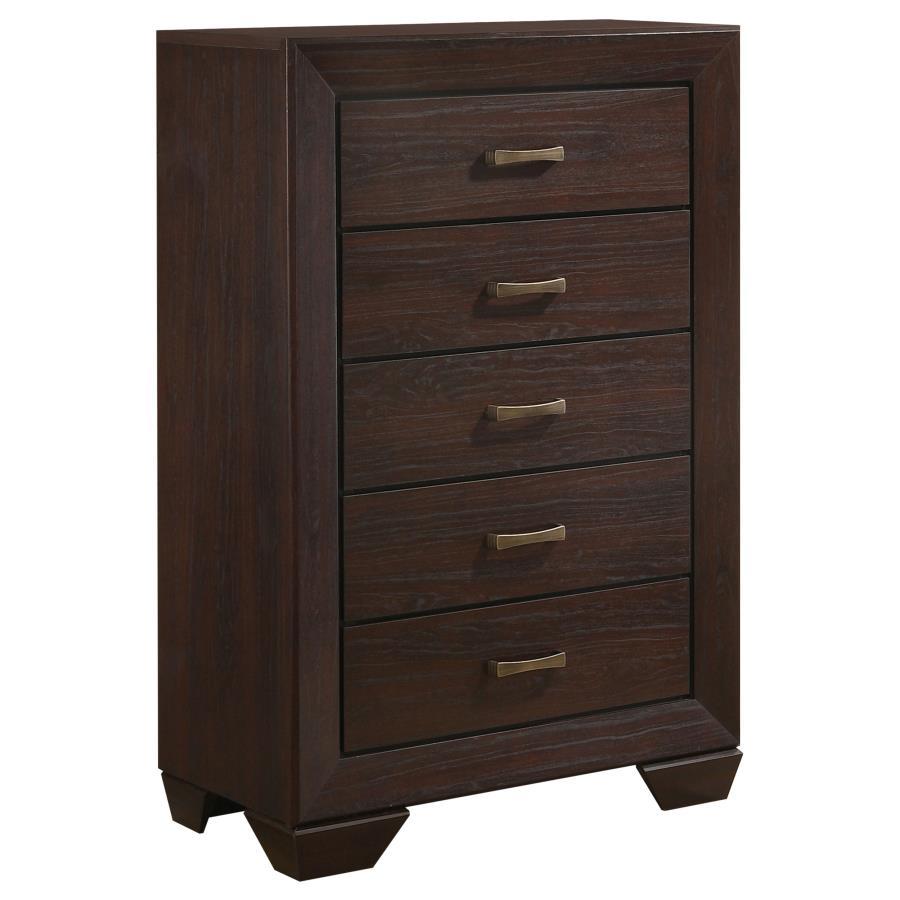 Coaster Fine Furniture Kauffman - 5-Drawer Bedroom Chest | Meri Furniture