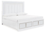 Chalanna - Upholstered Storage Bed