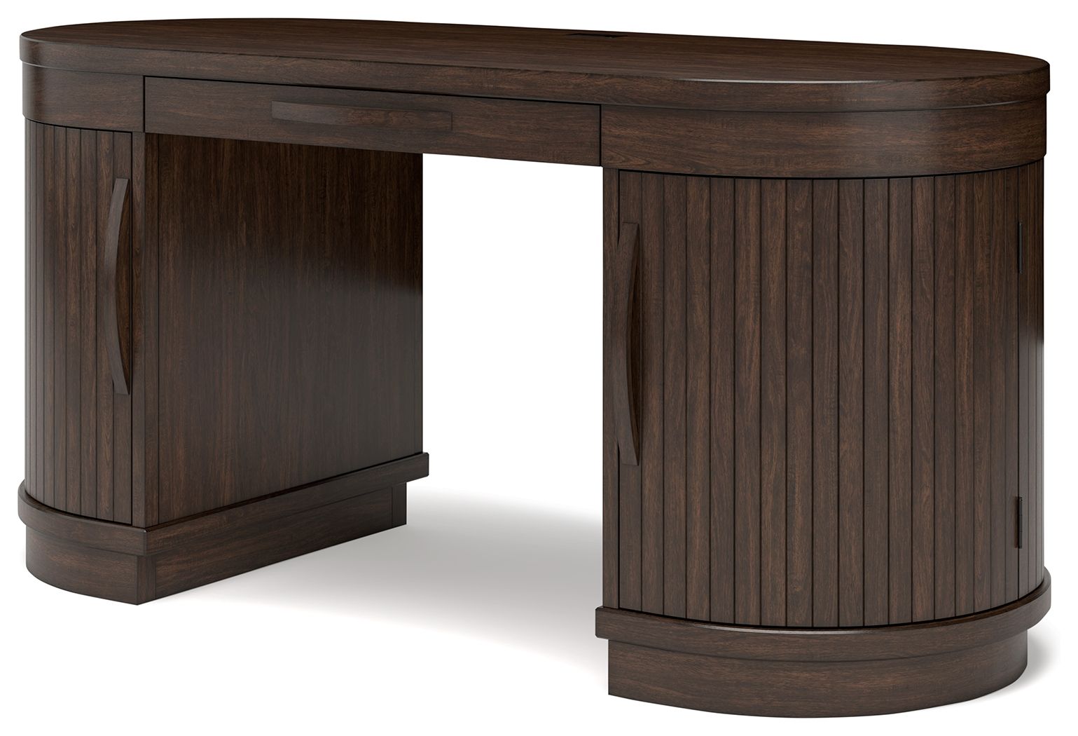 Signature Design by Ashley® Korestone - Warm Brown - Home Office Desk | Meri Furniture