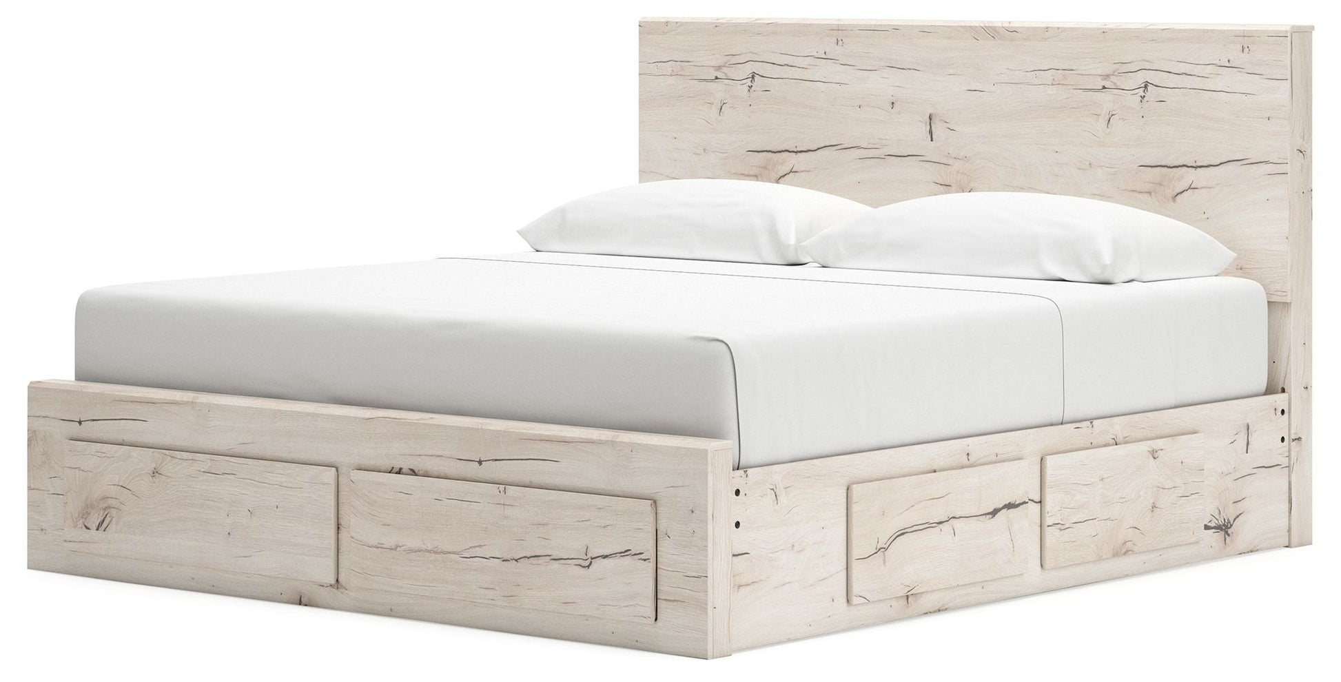 Signature Design by Ashley® Lawroy - Panel Bed With Storage | Meri Furniture