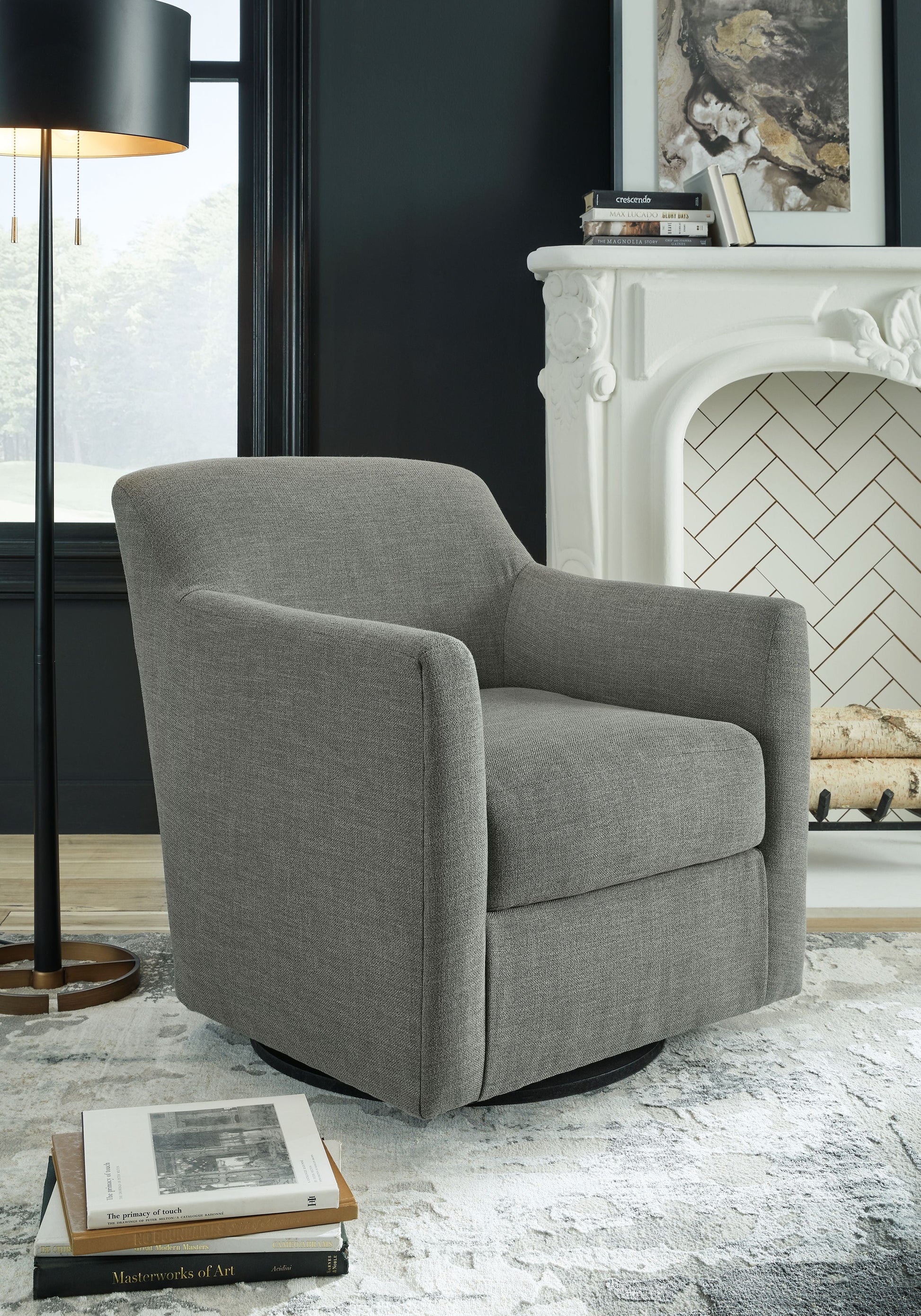 Signature Design by Ashley® Bradney - Swivel Accent Chair | Meri Furniture