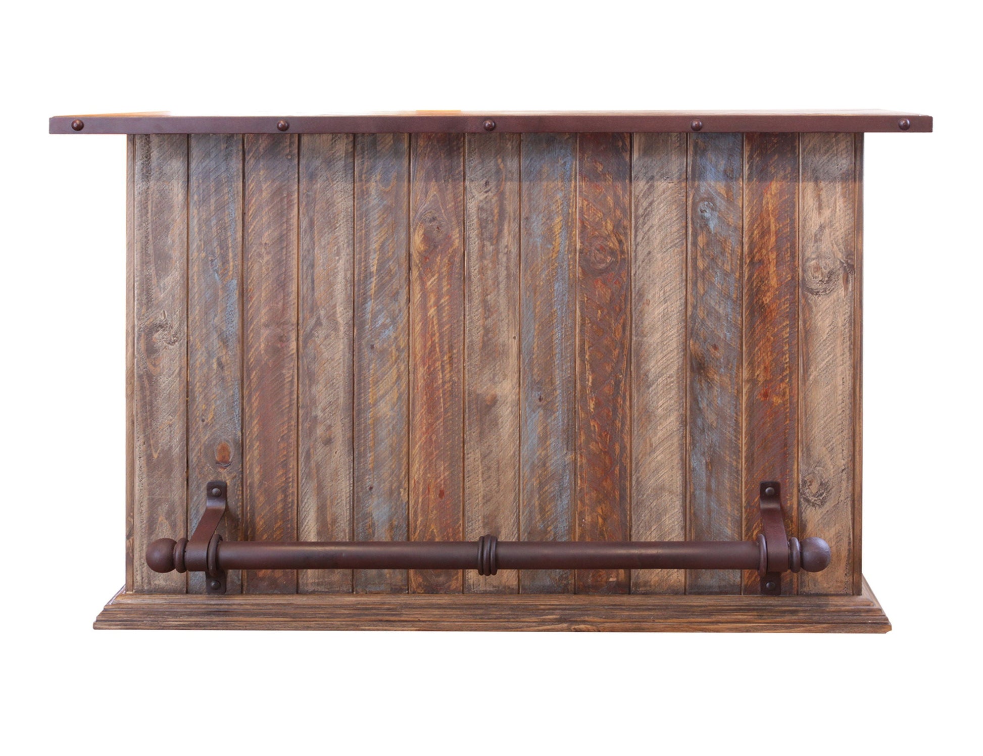 International Furniture Direct Antique - Bar - Multicolor | Meri Furniture