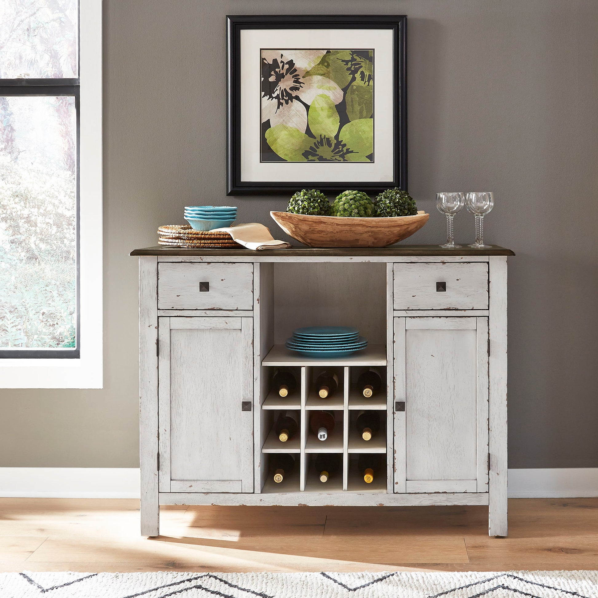 Liberty Furniture Carolina Crossing - Server | Meri Furniture