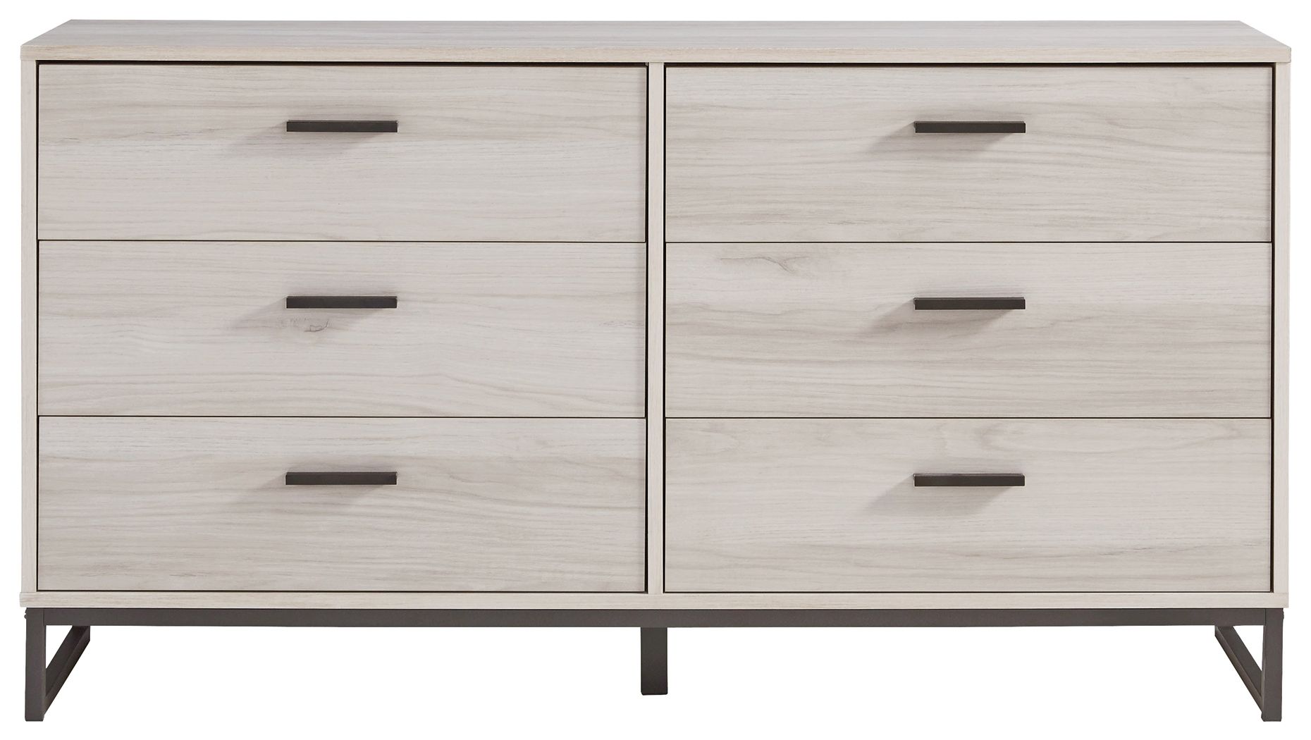 Signature Design by Ashley® Socalle - Six Drawer Dresser | Meri Furniture