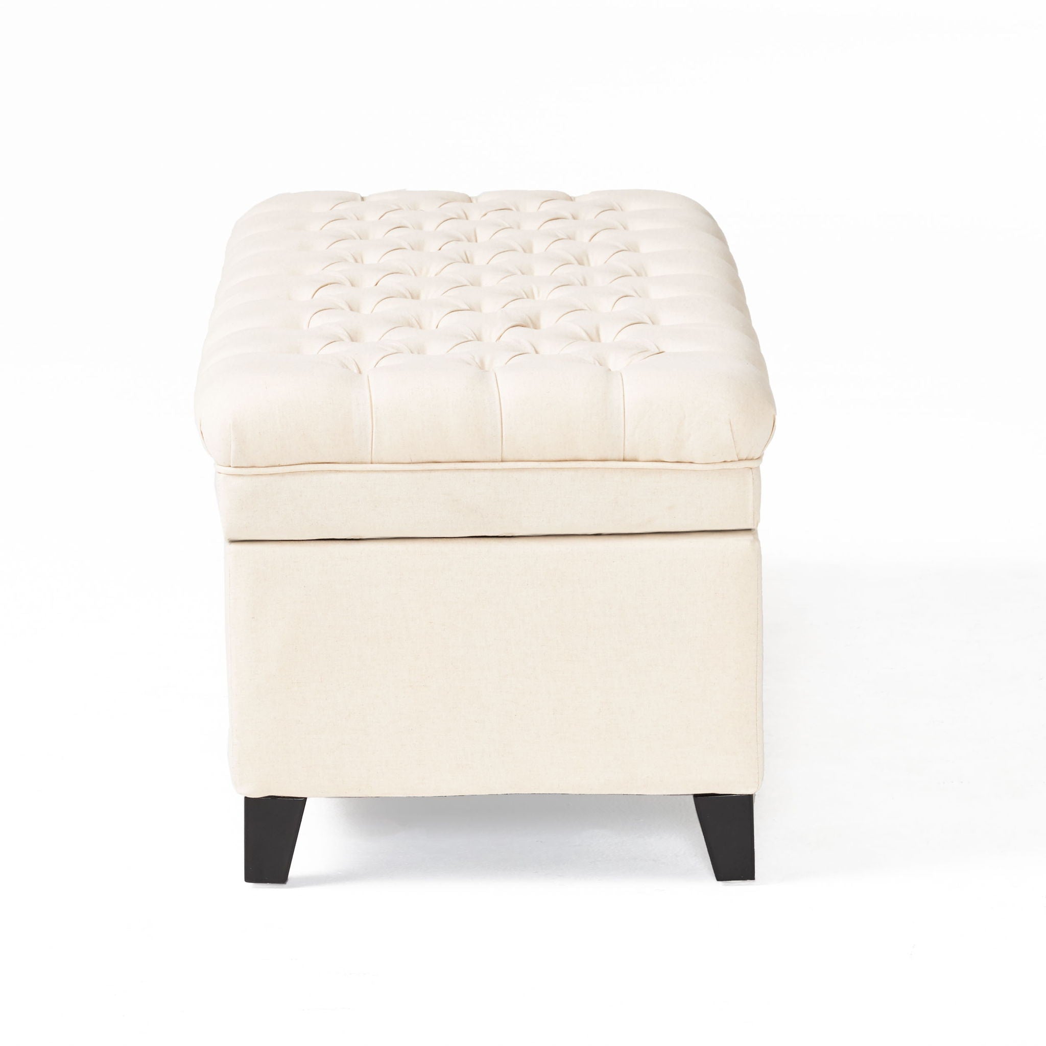 Juliana - Storage Ottoman With Birch Legs