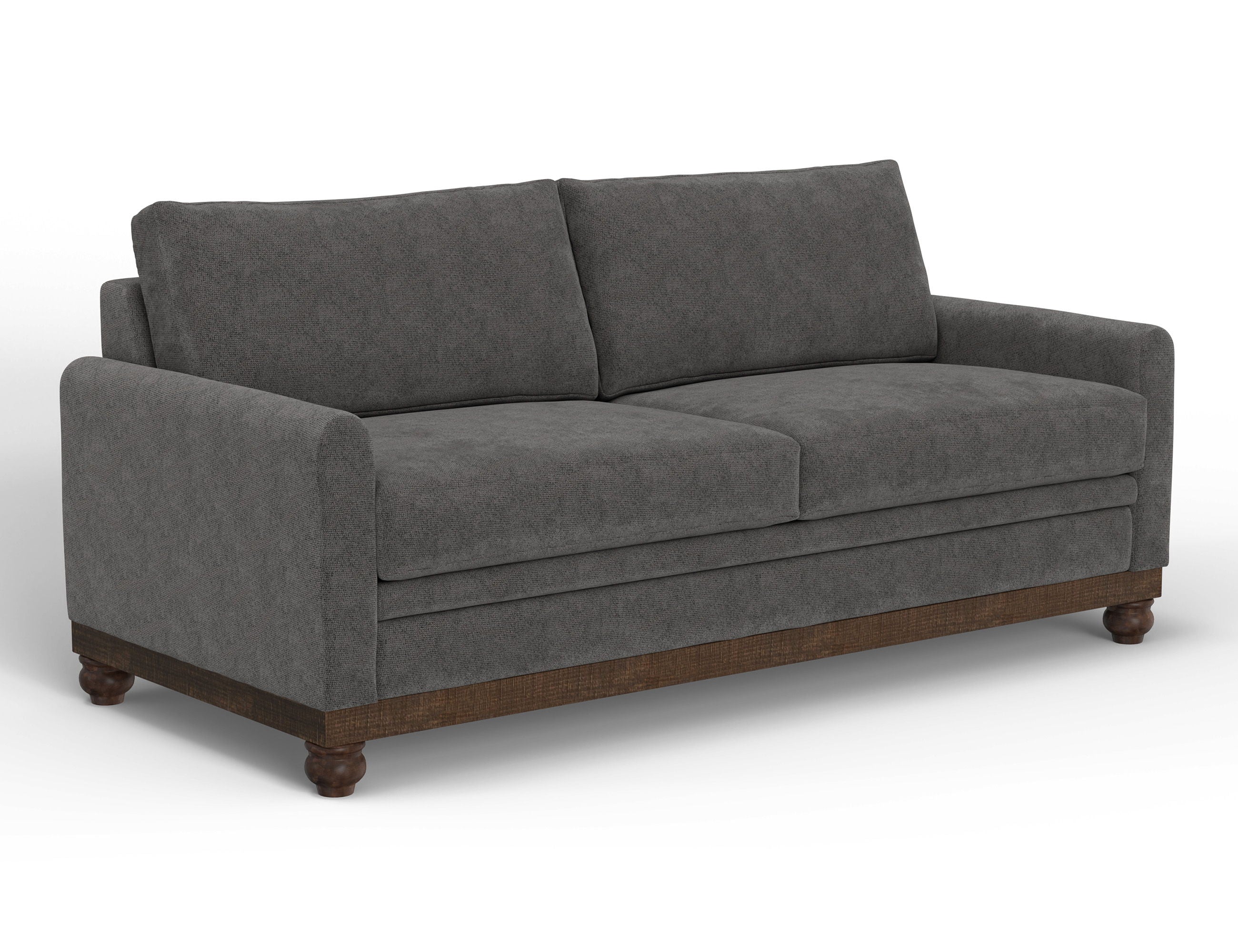 International Furniture Direct Pueblo Gray - Sofa | Meri Furniture