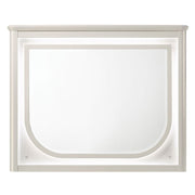 Laveda - Mirror With LED - Pearl White