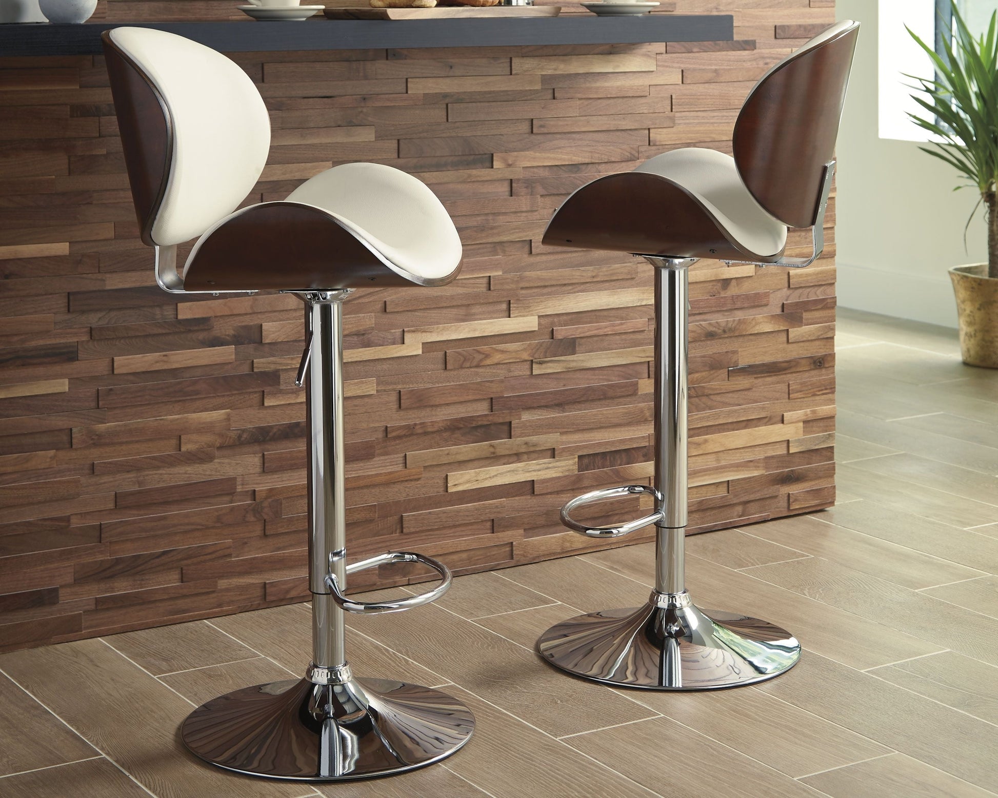 Signature Design by Ashley® Bellatier - Adjustable Height Barstool | Meri Furniture