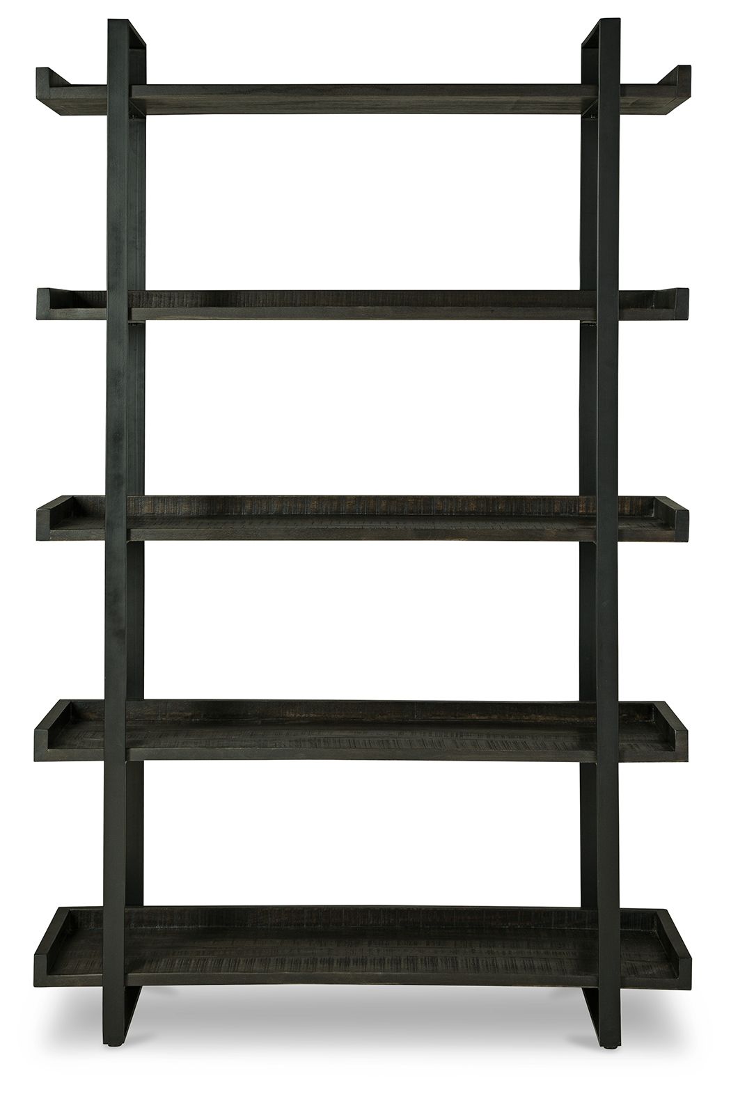 Signature Design by Ashley® Kevmart - Grayish Brown / Black - Bookcase | Meri Furniture