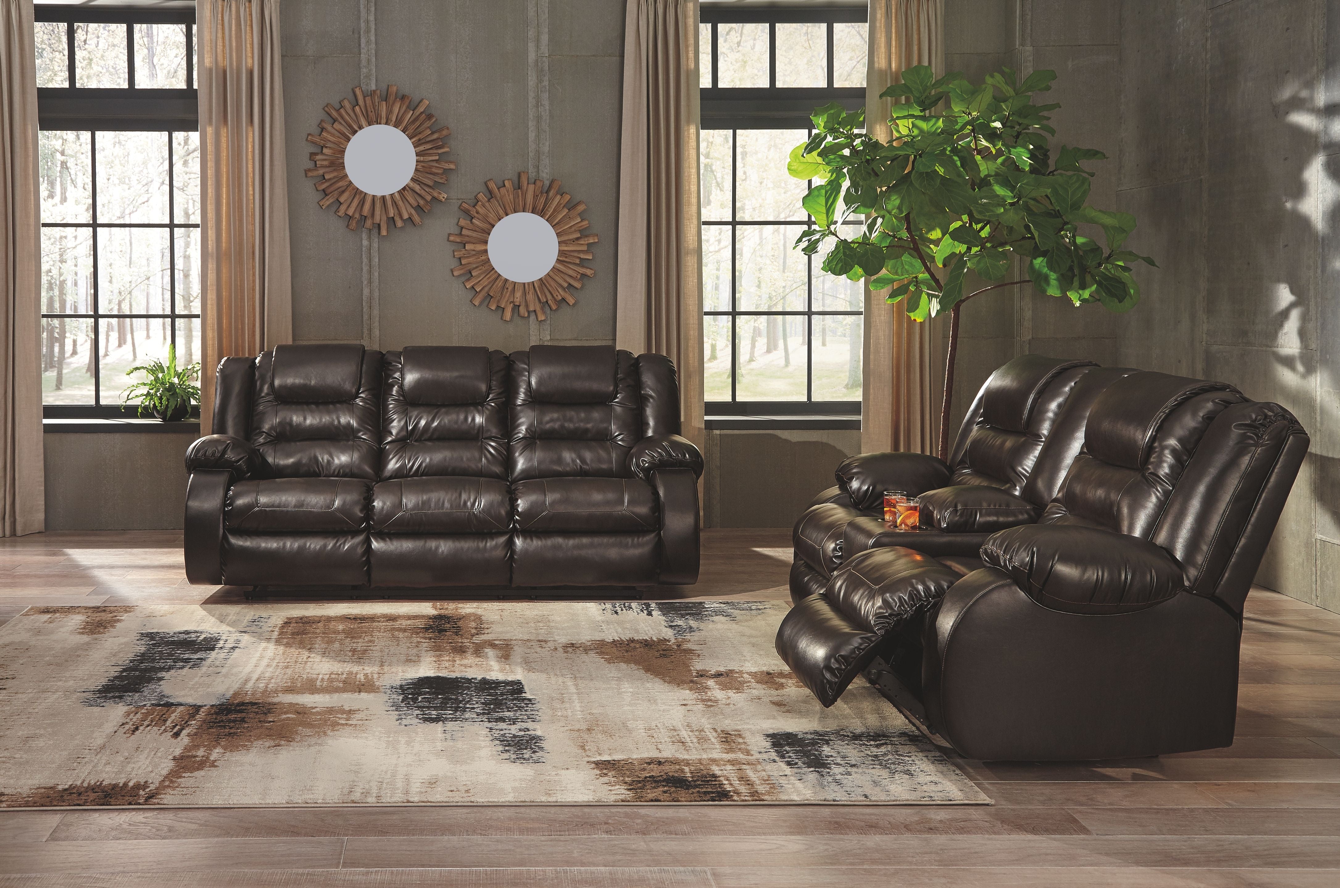 Signature Design by Ashley® Vacherie - Reclining Living Room Set | Meri Furniture