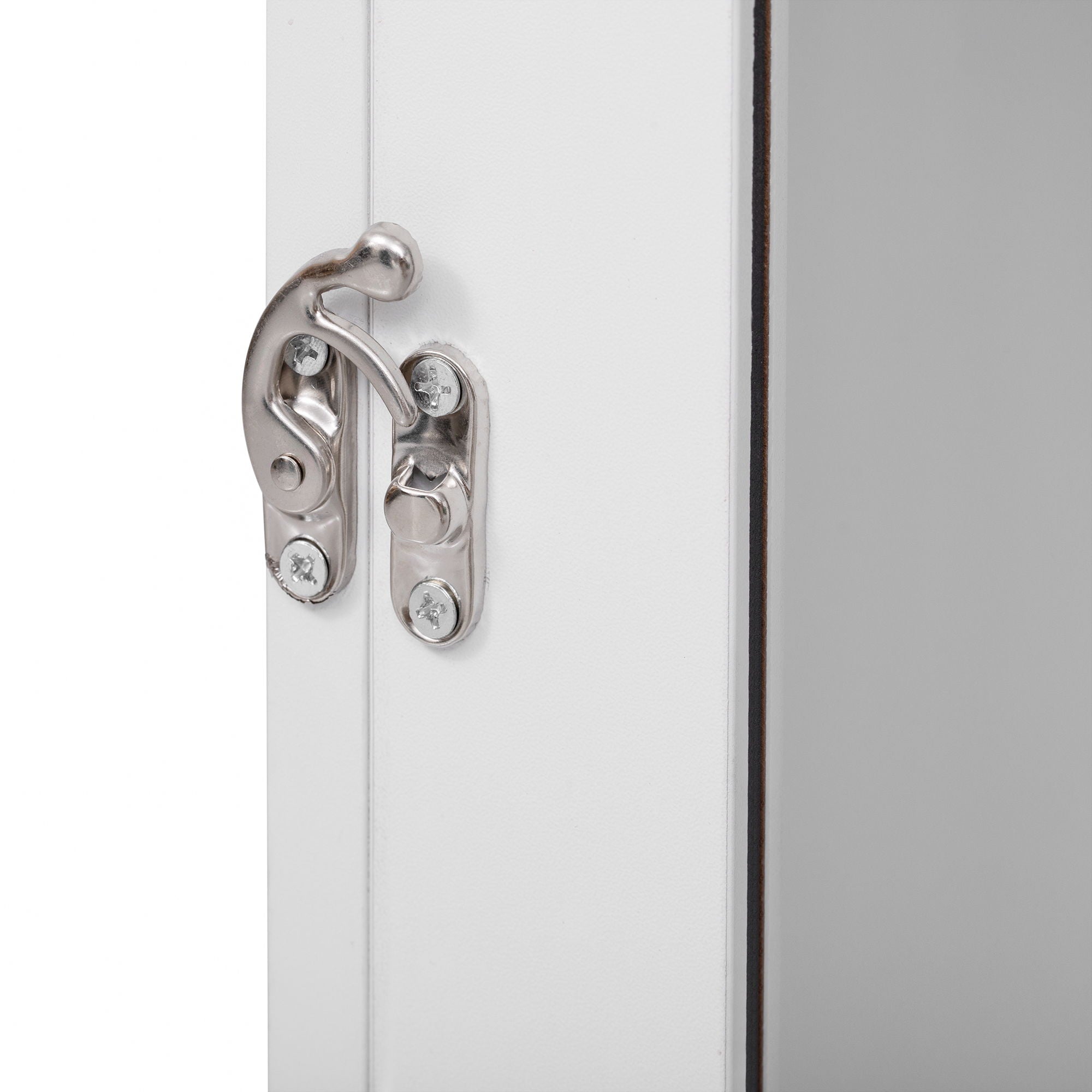 Modern Style 2 In 1 Pet Friendly Dog Crate Kitchen Island End Table Metal Pine - Natural / White