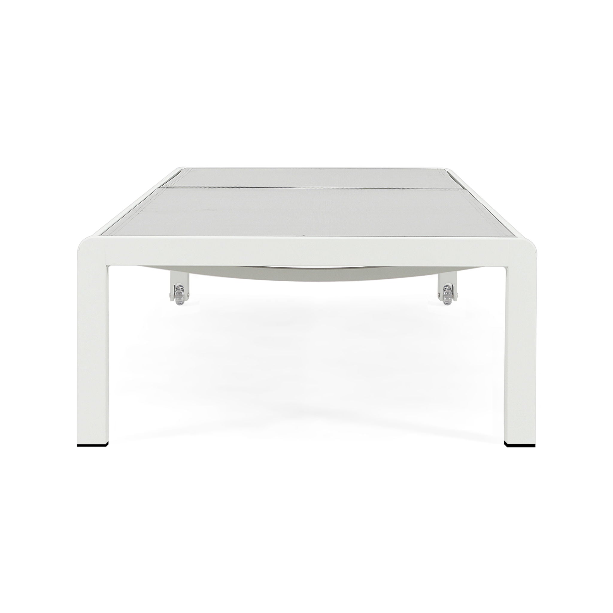 Outdoor Patio Chaise Lounge With 5 Reclining Positions