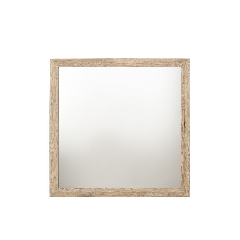 ACME Mirror (NO Beveled Edge) • Shape: Square. | Meri Furniture