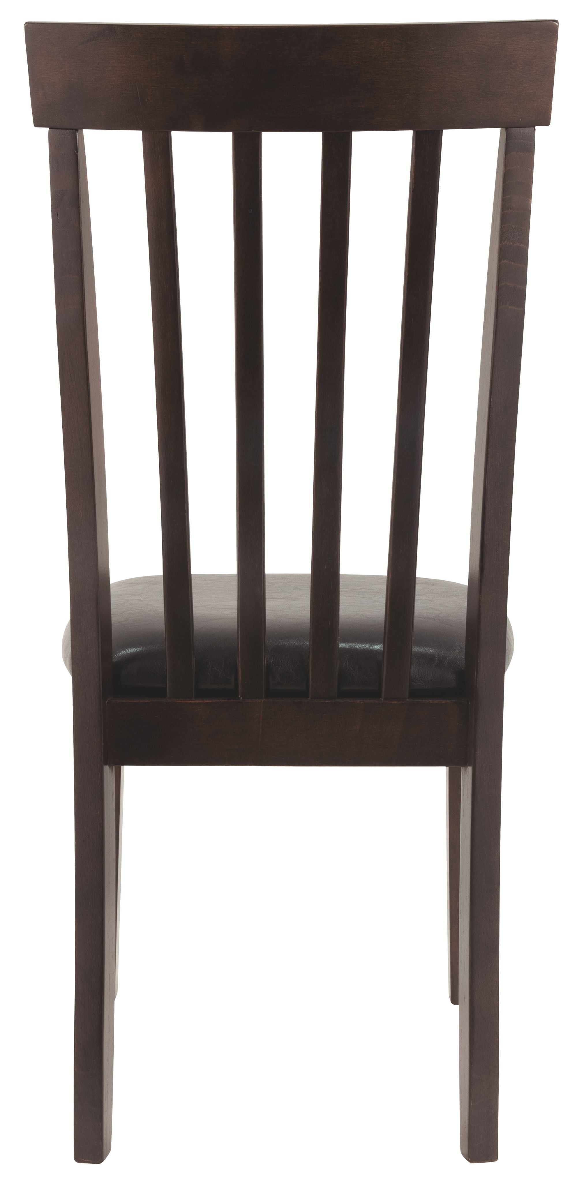 Signature Design by Ashley® Hammis - Dark Brown - Dining Uph Side Chair (Set of 2) | Meri Furniture