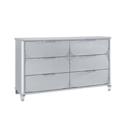 Laura - Dresser With Spacious Drawers - Silver