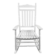 Balcony Porch Adult Rocking Wood Chair