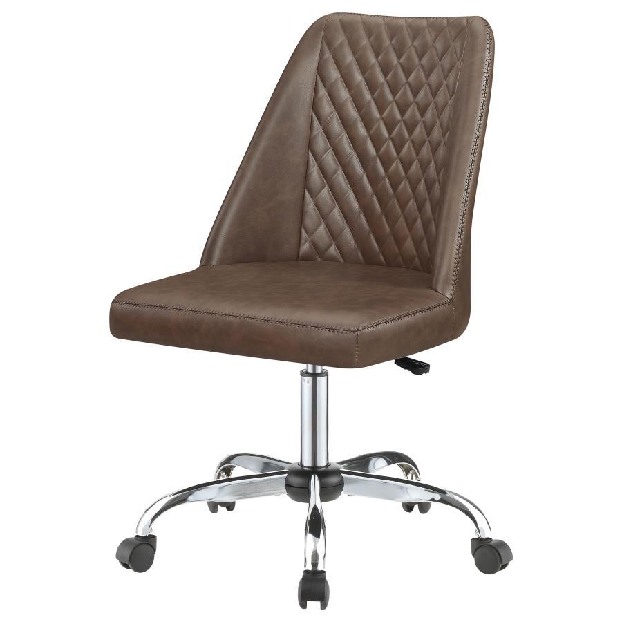 Coaster Fine Furniture Althea - Upholstered Adjustable Home Office Desk Chair | Meri Furniture
