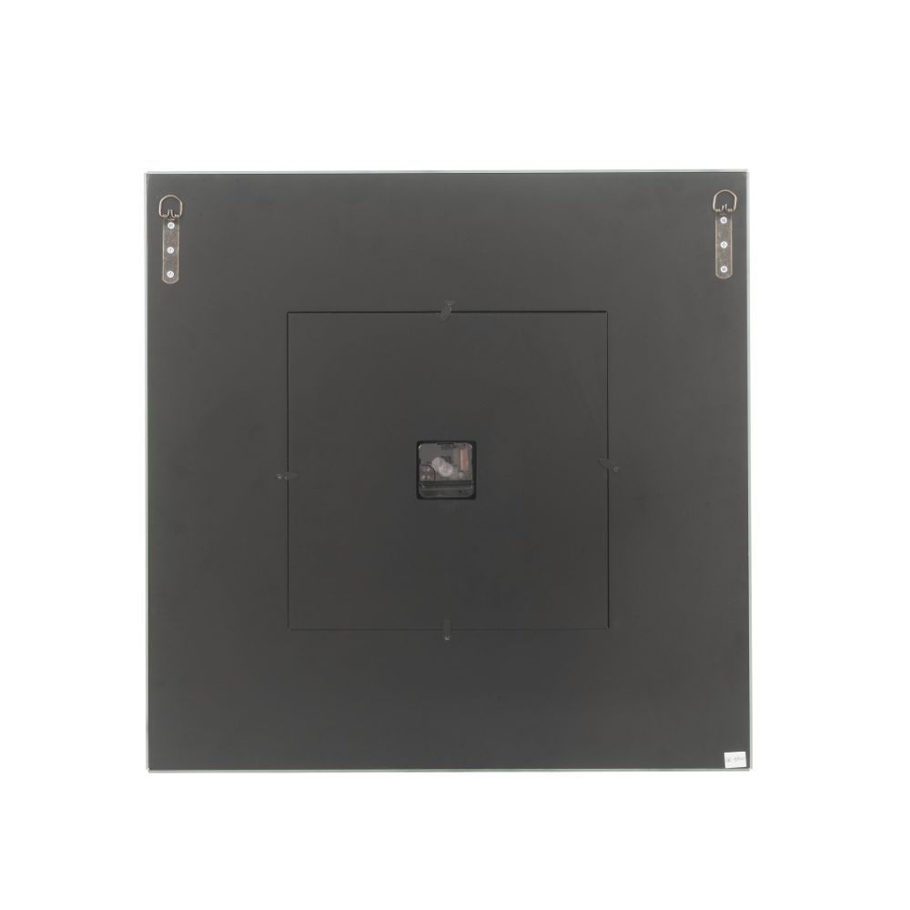 Noralie - 24" Wall Clock - Mirrored & Faux Diamonds