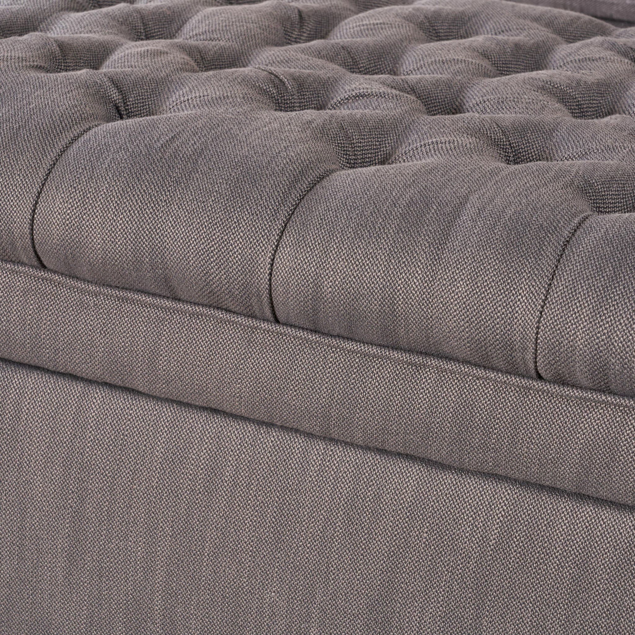 Juliana - Storage Ottoman With Birch Legs