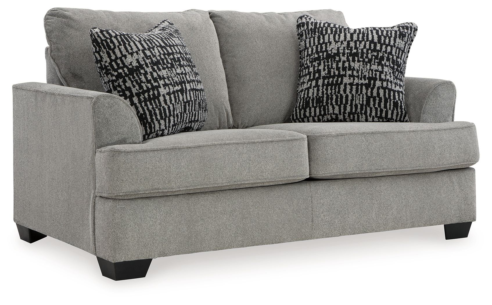 Signature Design by Ashley® Deakin - Ash - Loveseat | Meri Furniture